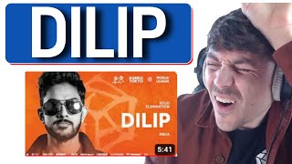 ALEM Reacts : Dilip 🇮🇳 | Solo Elimination GBB23