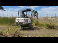 25d excavator clearing a farm dam mcm south africa