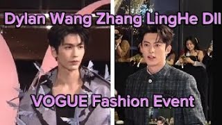 DYLAN WANG  AND ZHANG LING HE IN VOGUE FASHION EVENT