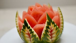 WATERMELON CARVING | NEW IDEA | Fruit & Vegetable Carving