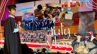 2022 JULY VLOG I 2022 UAL倫敦藝術大學畢業典禮🎓、鍋碗🐈打第一劑疫苗啦💉、英國採草莓體驗🍓、在倫敦第四次搬家啦🏠👋