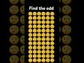 find the odd emoji#crazy challenge#YouTube shorts#brain puzzle#quiz game#shorts video#@crazy brain