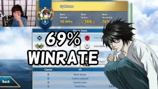 69% win rate - battleshipkkuno