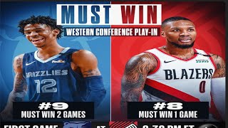 Portland Trail Blazers Vs Memphis Grizzlies| Full Game Highlights| ELIMINATION ROUND| NBA bubble