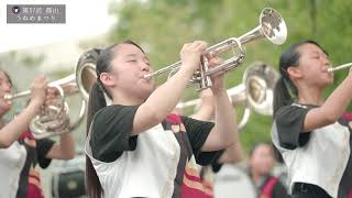 第５７回 郡山うねめまつり　郡山女子大学付属高校マーチングバンド部