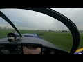 landing on runway 10 at breighton