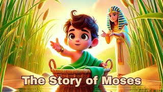 The Story of Baby Moses | Bible Stories \u0026 Songs for Kids 🎶✨