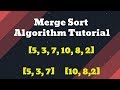 Javascript Merge Sort Algorithm [Tutorial]