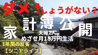 【老後破産？】夫婦2人家計簿・しょうがない出費5選【第2の人生】