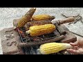 ಹೊಸ ತರ ಸಕ್ಕತ್ ಟೇಸ್ಟಿ village style cooking sweet corn fry village style sakkath testy food