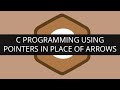 Using Pointers in place of Arrays: Learning programming in C