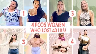 4 PCOS Women Who Lost 40 lbs! (Learn Their Tips & Tricks)