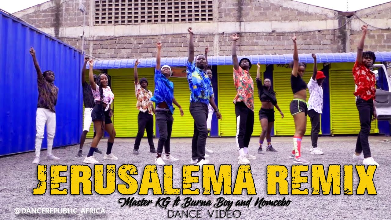 Master Kg Jerusalema Remix Ft Burna Boy Nomcebo Official Dance