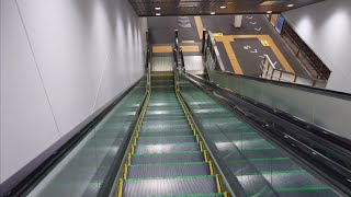 【エスカレーター】京都駅 JR奈良線 8・9番乗り場 くだり 自動【Escalator】Kyoto Station マニア