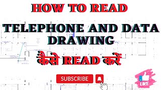 Telephone and Data Drawing | How to Read Data Drawinngs | Structured Cabling