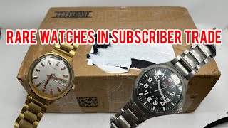 I Scored RARE VINTAGE WATCHES in a Subscriber Trade!