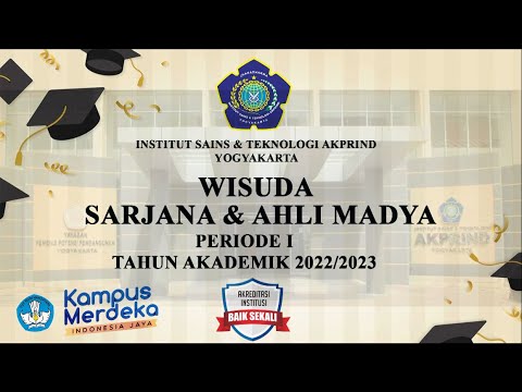 Wisuda Sarjana Dan Ahli Madya Periode I Tahun Akademik 2022/2023 - YouTube