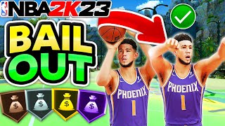 NBA 2K23 Best Bronze Badges : SAVE Points on Bail Out Playmaking Badge