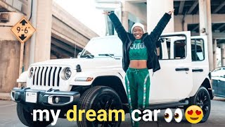 I DID IT- I BOUGHT MY FIRST CAR!!!!! 🚙 | 2021 JEEP WRANGLER UNLIMITED SAHARA CAR VLOG