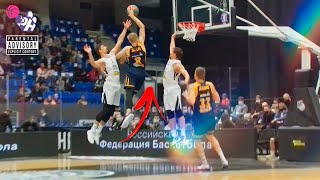 Flashy dunks but they get increasingly more showtime *European basketball*