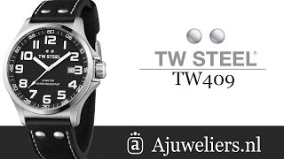 TW Steel TW409 Herenhorloge Leer - Ajuweliers.nl