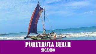 Sailing Boat  at  Negambo Beach  S#01