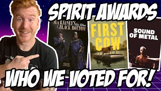 Spirit Awards 2021 Predictions and OUR Ballots!