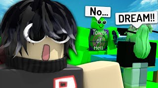 We Dress Up As TOWER OF HELL In Roblox Bedwars...