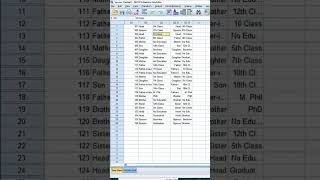Auto Recode in SPSS