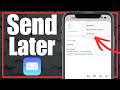 How To Schedule An Email With Apple Mail on iPhone