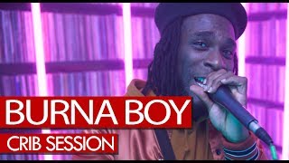 Burna Boy freestyle - Westwood Crib Session (4K)
