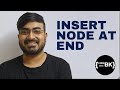 Insert New Node at End of Linked List in Java | Data Structures Tutorial