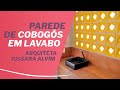 Parede de Cobogós em Lavabo - Designer Jussara Alvim | Burguina Cobogó