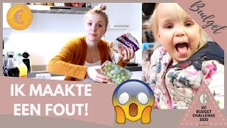 BUDGET CHALLENGE:  €60 voor GEZIN!  DIT GING MIS! Boodschappen Shoplog Albert Heijn | Kellycaresse