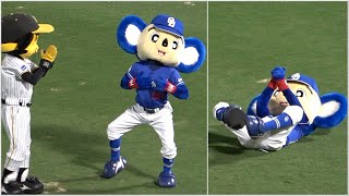 甲子園でも爪痕を残しまくるやりたい放題なドアラ（笑） (2023/07/15)