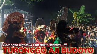 MENCEKAM‼️ Barongan Ngamuk Penonton - Jaranan TURONGGO AJI BUDOYO Terbaru 2024 Live Sai Lekop