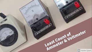 How to measure the least count of an Ammeter and a Voltmeter| Grade 10-12 | Physics Demonstrations