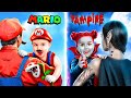 Transformation de Super Mario Transformation dans la Vraie Vie! Relooking Vampire!