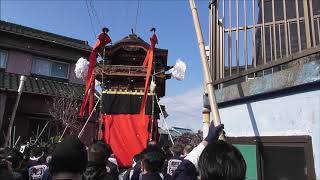 2019.03.31 美浜町 上野間祭礼 北祭典部 舞台出発