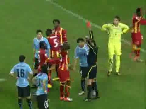 Inesquecivel Uruguai vs gana copa do mundo 2010