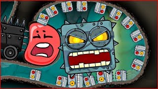 1000 ПОДРЫВНИКОВ в подземелье напали на КРАСНЫЙ ШАРИК ! новая веселая игра ! Мультик ! Для детей