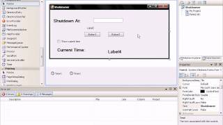 How to make a shutdown program in Visual Basic 2008