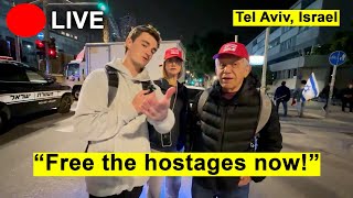 IRL live at Free the Hostages Rally in Israel 🇮🇱