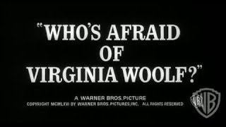 Who's Afraid of Virginia Woolf? - Original Theatrical Trailer