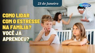 Como lidar com o ESTRESSE NA FAMÍLIA? Você já aprendeu?