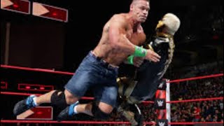 John Cena Vs Goldust || WWE Monday Night Raw March 5 , 2018 || Full Match ||