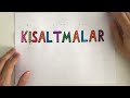 4 türkçe kısaltmalar