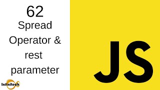 Javascript Tutorial in Hindi - 62 Spread Operator & rest parameter in javascript