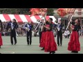 赤羽馬鹿祭り 2016年 音楽パレード実演会 京華学園女子マーチングバンド