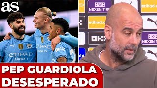 PEP GUARDIOLA, DESESPERADO: \